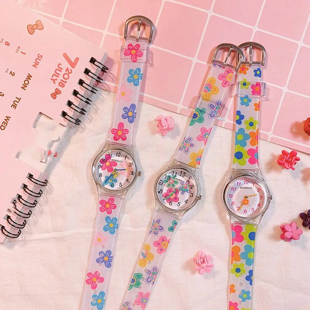 Color Flower Watch Girl Middle School Students Korean Cute Jelly Candy Jelly Watch Kids Clock Girls Fashion V2X2
Color Flower Watch Girl Middle School Students Korean Cute Jelly Candy Jelly Watch Kids Clock Girls Fashion V2X2