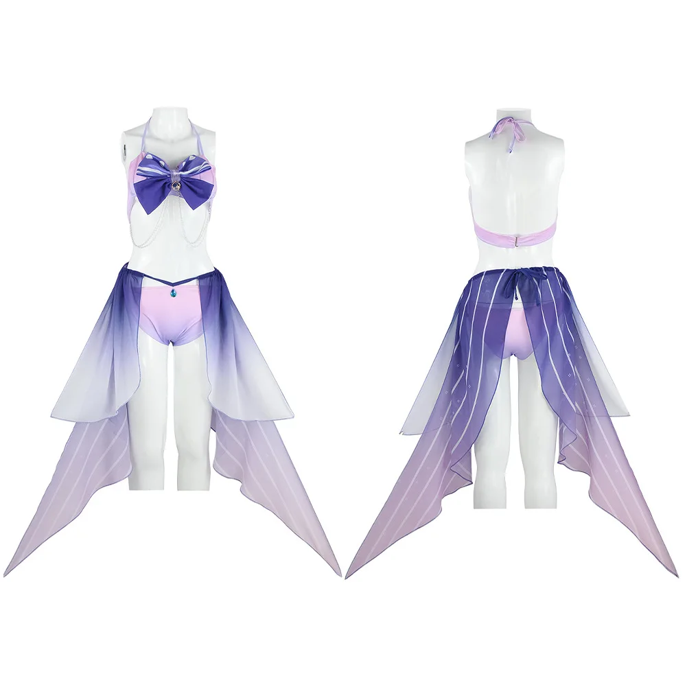 Game Genshin Impact Sangonomiya Kokomi Cosplay Anime Costume Sexy Bikini Dress Halloween Carnival Party Disguise Clothes
Game Genshin Impact Sangonomiya Kokomi Cosplay Anime Costume Sexy Bikini Dress Halloween Carnival Party Disguise Clothes