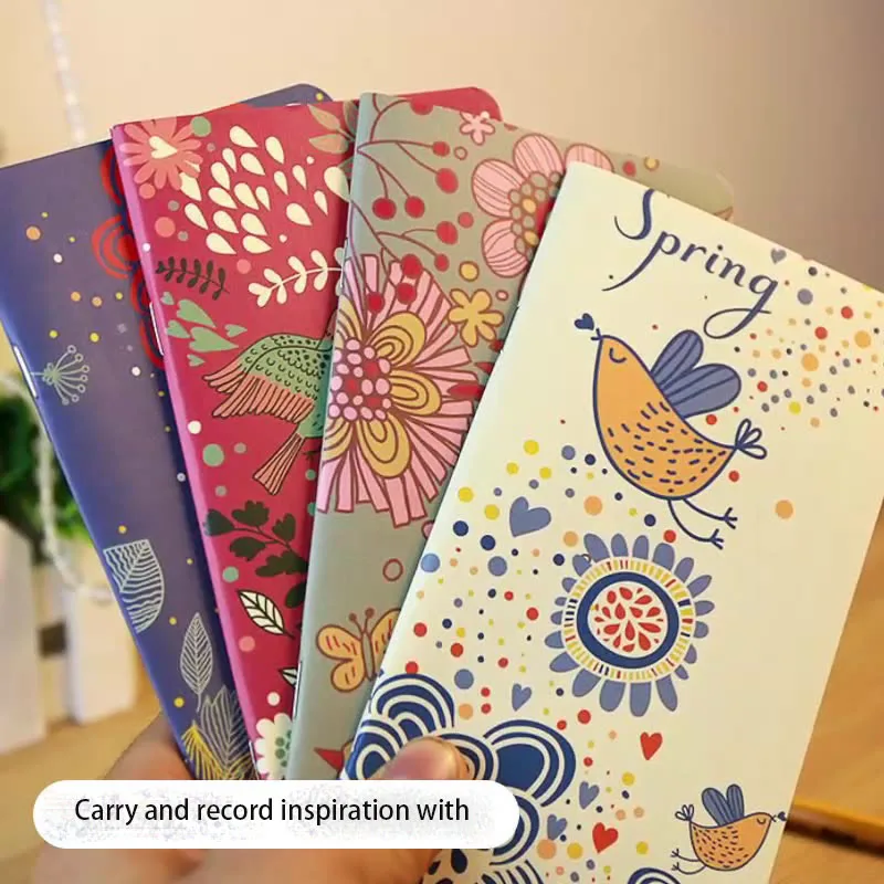 Fresh and artistic notebook, 4 options available, blank inner page notebook, portable notebook
Fresh and artistic notebook, 4 options available, blank inner page notebook, portable notebook