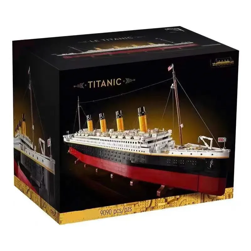 In Stock 99023 Compatible 10294 Titanic Large Cruise Boat Ship Steamship bricks building blocks Children Diy Toys Love Gifts
In Stock 99023 Compatible 10294 Titanic Large Cruise Boat Ship Steamship bricks building blocks Children Diy Toys Love Gifts