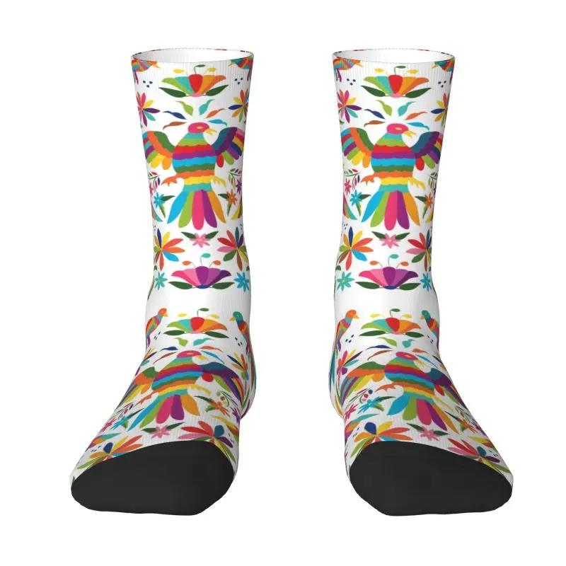 Colorful Mexican Otomi Mens Crew Socks Unisex Funny Animal Folk Texture Spring Summer Autumn Winter Dress Socks
Colorful Mexican Otomi Mens Crew Socks Unisex Funny Animal Folk Texture Spring Summer Autumn Winter Dress Socks
