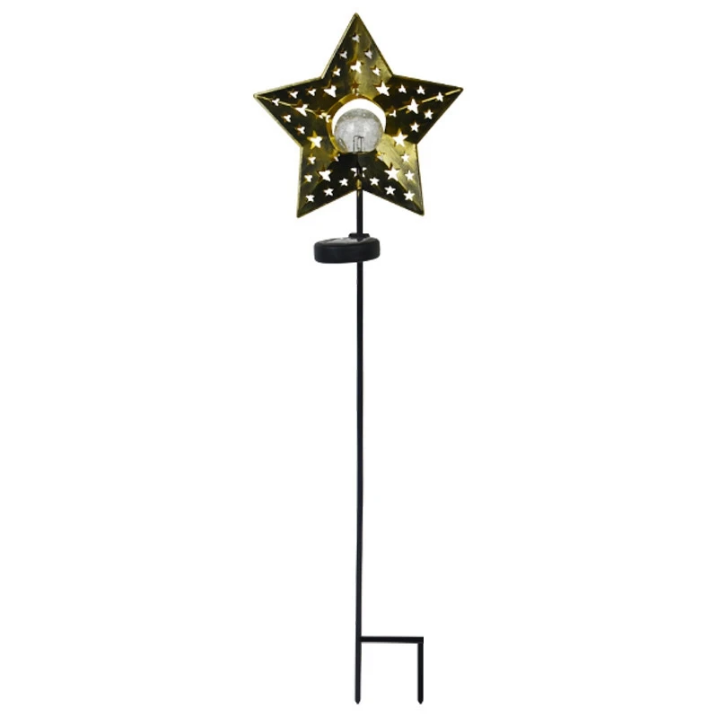 

Solar Powered Garden Lights Outdoor Decorative Star Light Waterproof Solar Stakes Lights For Patio Lawn Pathway