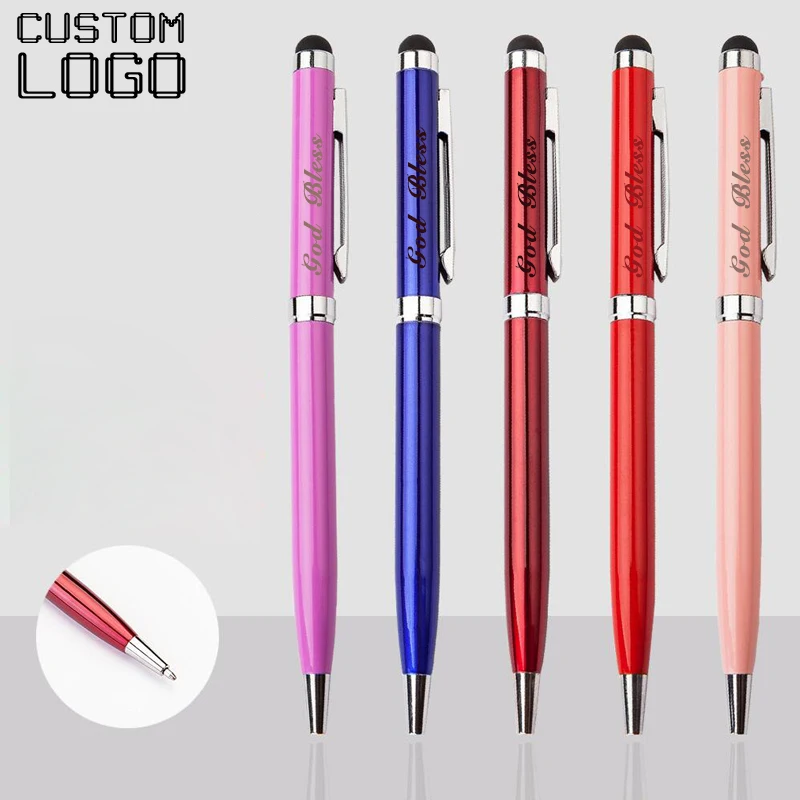 Free Engraving Multi-color Touch Screen Metal Ball Point Pen Business Advertising Office School Student Gift Custom Writing Pen
Free Engraving Multi-color Touch Screen Metal Ball Point Pen Business Advertising Office School Student Gift Custom Writing Pen