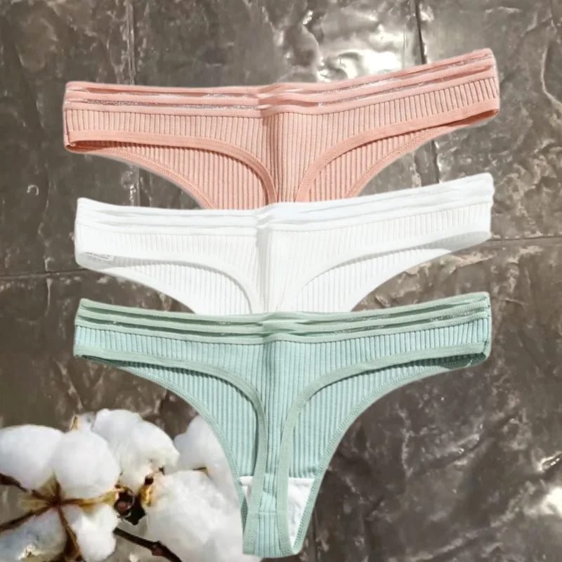 Cotton Women's Panties Pink Thread Thong Pack G String Seamless Cheeky Hipster Breathable Feminine Lingerie Plus Size Clothes
Cotton Women's Panties Pink Thread Thong Pack G String Seamless Cheeky Hipster Breathable Feminine Lingerie Plus Size Clothes