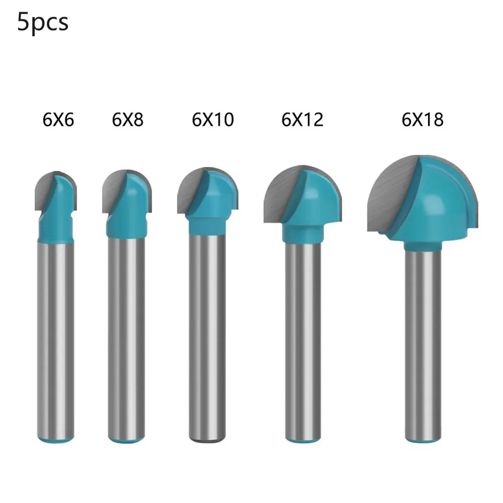1/5pcs 6mm Shank Corner Rouding Router Bit Ball Nose End Mill Round Nose Cove CNC Milling Miiling Cutter Woodworking Tools
1/5pcs 6mm Shank Corner Rouding Router Bit Ball Nose End Mill Round Nose Cove CNC Milling Miiling Cutter Woodworking Tools