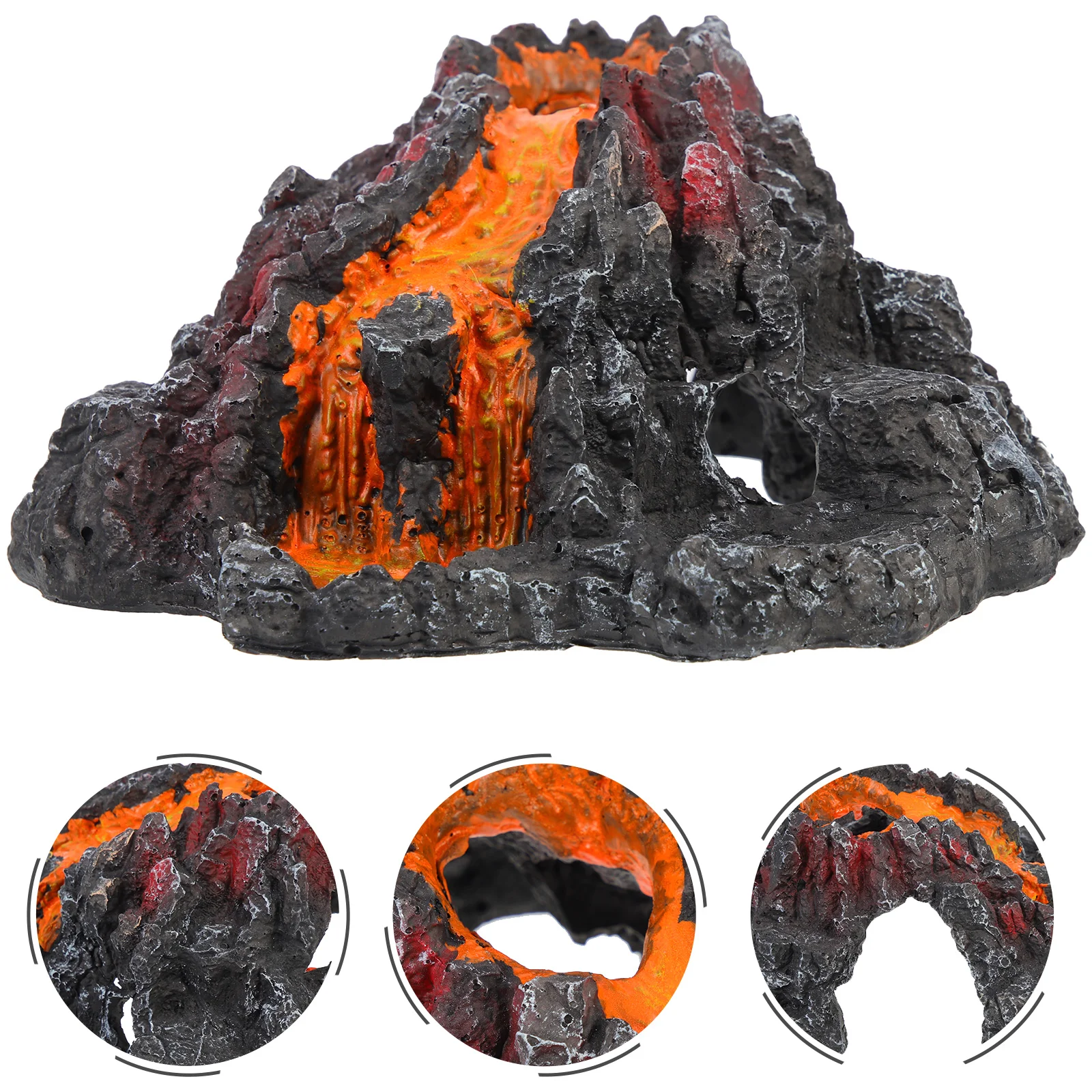 Fish Tank Resin Rockery Decor Decoration Aquarium Volcano Supply Accessory Simulated
Fish Tank Resin Rockery Decor Decoration Aquarium Volcano Supply Accessory Simulated