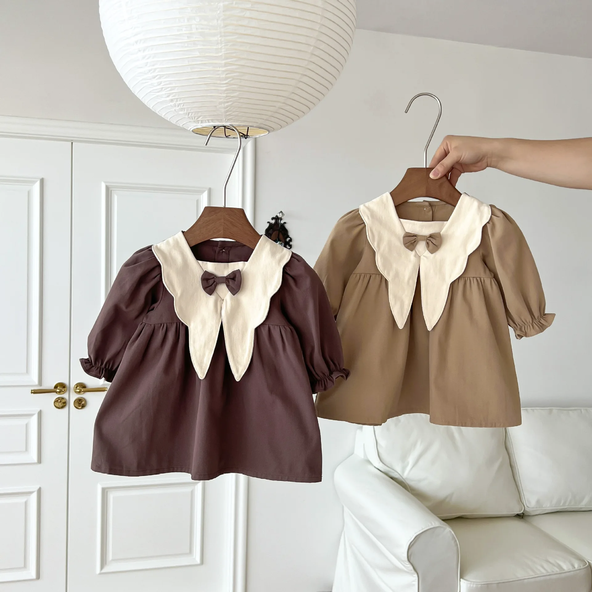 College Style Baby Girl Dress Long Sleeve Girls Vintage Dress Autumn New Children Casual Dress Infant Fashion Princess Dress
College Style Baby Girl Dress Long Sleeve Girls Vintage Dress Autumn New Children Casual Dress Infant Fashion Princess Dress