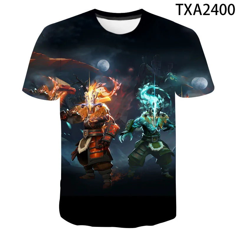 Games Dota 2 New Summer 3D T Shirts Cartoon Casual Men Women Children Short Sleeve Boy girl Kids Printed T-shirt Cool Tops Tee
Games Dota 2 New Summer 3D T Shirts Cartoon Casual Men Women Children Short Sleeve Boy girl Kids Printed T-shirt Cool Tops Tee
