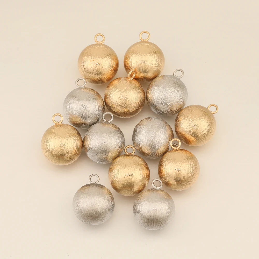 WHSOK 30Pcs 15*19MM Copper Metal/DIY Making/Sphere Shapes/Wire Drawing/Jewelry Findings & Components/Hand Made DIY Charms
WHSOK 30Pcs 15*19MM Copper Metal/DIY Making/Sphere Shapes/Wire Drawing/Jewelry Findings & Components/Hand Made DIY Charms