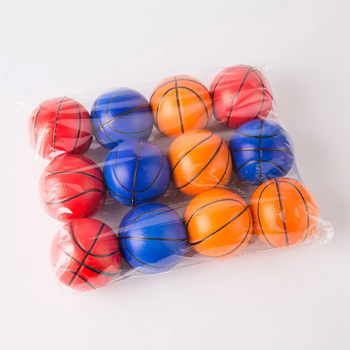 12Pcs Colorful Hand Basketball Exercise Soft Elastic Stress Reliever Ball Kid Small Ball Toy Massage Toy
12Pcs Colorful Hand Basketball Exercise Soft Elastic Stress Reliever Ball Kid Small Ball Toy Massage Toy