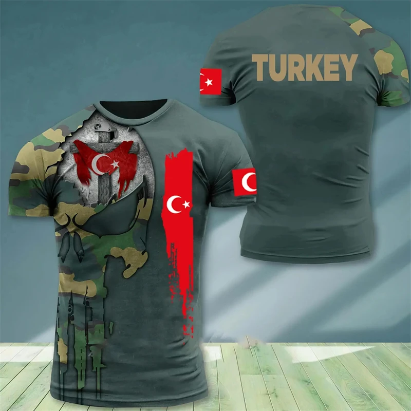 Turkey Flag Camouflage 3D Printed T Shirt For Men Casual Veteran Military T-Shirt Army Camo Ropa Hombre Oversized Soldier Tops
Turkey Flag Camouflage 3D Printed T Shirt For Men Casual Veteran Military T-Shirt Army Camo Ropa Hombre Oversized Soldier Tops