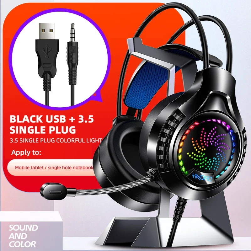 Daylight Q7 Gaming Headsets Gamer Headphones Surround Built in Sound Card Wired Earphones USB/3.5mm MIC Colourful Light Laptop
Daylight Q7 Gaming Headsets Gamer Headphones Surround Built in Sound Card Wired Earphones USB/3.5mm MIC Colourful Light Laptop