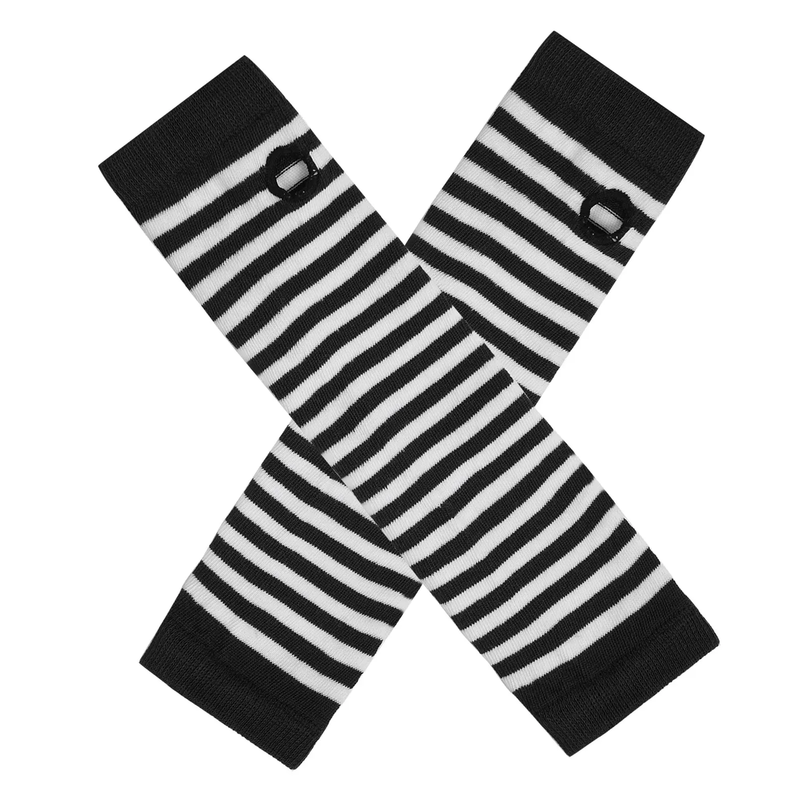 Korean Women Lady Striped Elbow Gloves Warmer Knitted Long Sleeve Fingerless Gloves Elbow Mittens Christmas Cosplay Anime Glove
Korean Women Lady Striped Elbow Gloves Warmer Knitted Long Sleeve Fingerless Gloves Elbow Mittens Christmas Cosplay Anime Glove