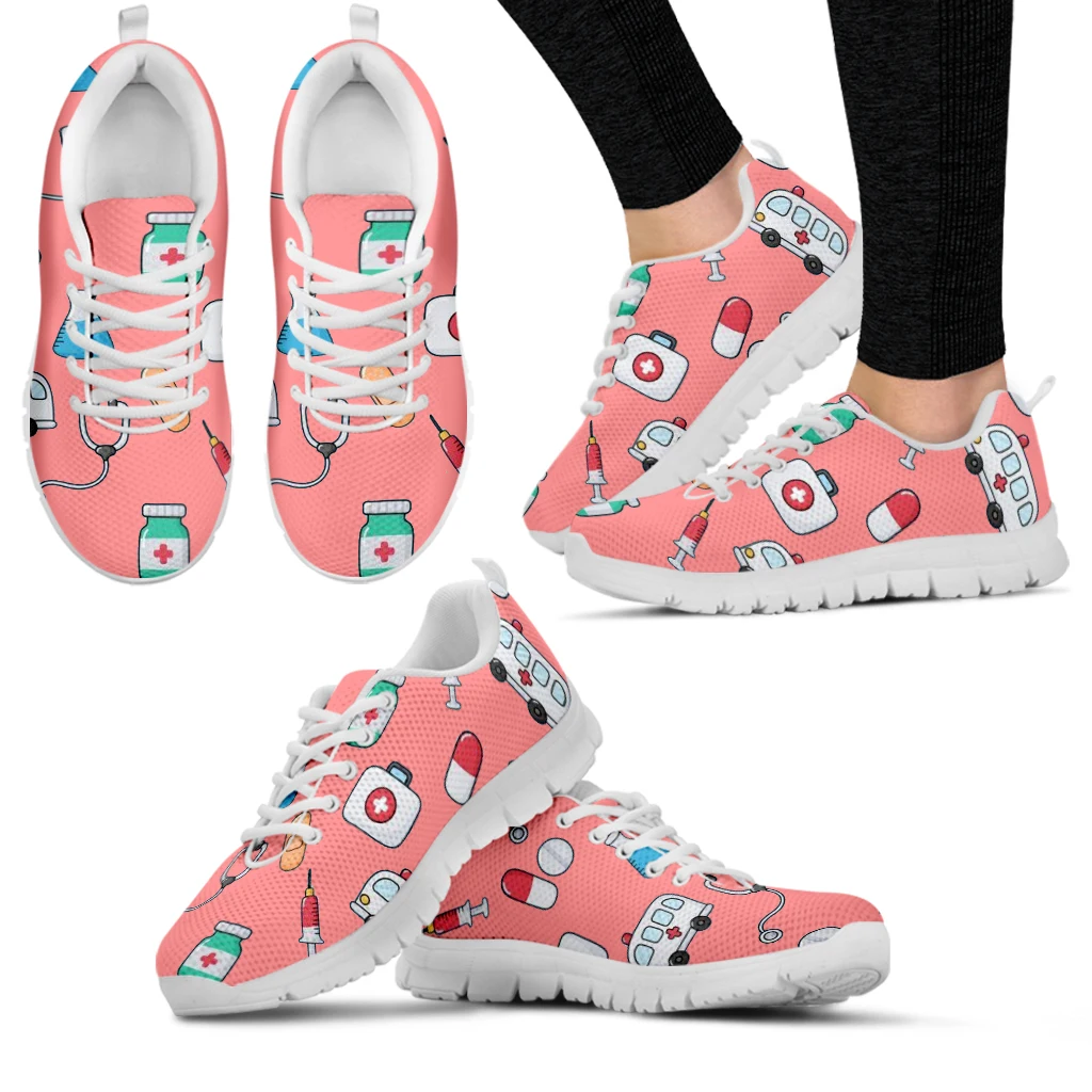 INSTANTARTS Women Casual Lace Up Sneakers Pink First Aid Medical Nurse Shoes ComfortOutdoor Casual Shoes Ambulance Printed Shoes
INSTANTARTS Women Casual Lace Up Sneakers Pink First Aid Medical Nurse Shoes ComfortOutdoor Casual Shoes Ambulance Printed Shoes