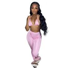 Sexy Women Tracksuit Two Piece Set Tracksuit Macthing Set Solid Color Biker Two Piece Set Clothes For Women Outfit
Sexy Women Tracksuit Two Piece Set Tracksuit Macthing Set Solid Color Biker Two Piece Set Clothes For Women Outfit