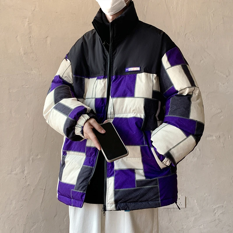 Winter Jacket Men Warm Thickened Down Jacket Men Thick Plaid Jackets Streetwear Korean Loose Short Coat Mens Parker Oversized
Winter Jacket Men Warm Thickened Down Jacket Men Thick Plaid Jackets Streetwear Korean Loose Short Coat Mens Parker Oversized