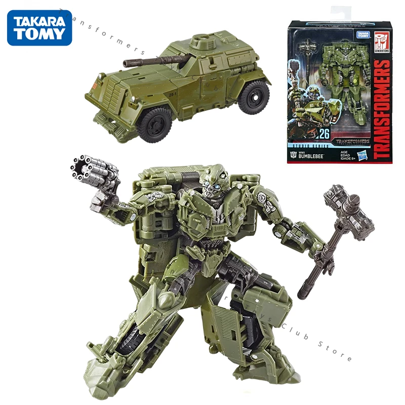 In Stock Takara Tomy Transformers Classic Movie5 Enhanced Class DClass SS26 World War II Bumblebee Action Figures CollectingGift
In Stock Takara Tomy Transformers Classic Movie5 Enhanced Class DClass SS26 World War II Bumblebee Action Figures CollectingGift
