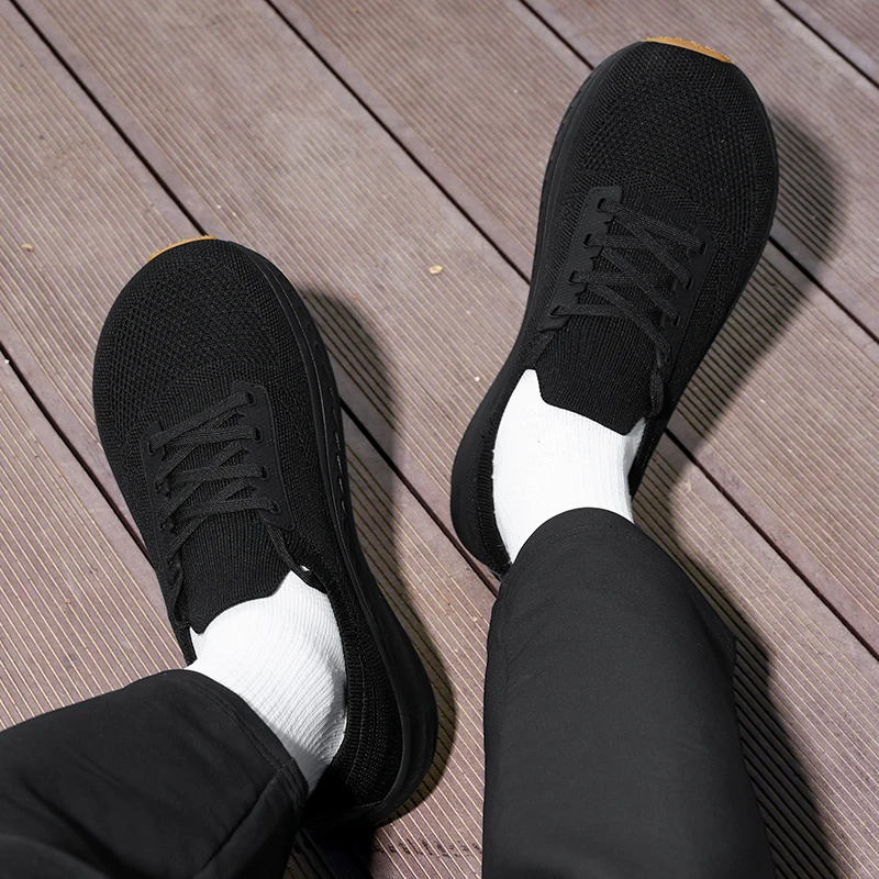 الانزلاق على الرجال أحذية مشي غير رسمية واسعة تو أحذية رياضية محبوك شبكة الجري أحذية رياضية موضة سميكة وحيد في الهواء الطلق أحذية للمشي الانزلاق على الرجال أحذية مشي غير رسمية واسعة تو أحذية رياضية محبوك شبكة الجري أحذية رياضية موضة سميكة وحيد في الهواء الطلق أحذية للمشي