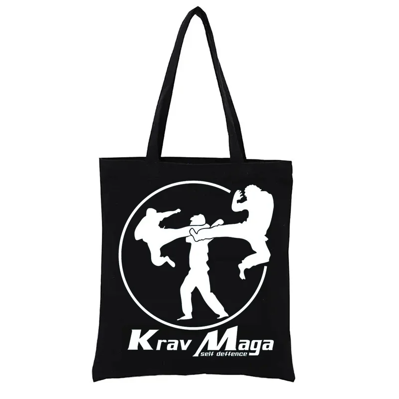 Krav Maga Canvas Shopping Bag Funny Shopping Bags Casual Shopper Tote Women's Handbags for Women Totebag Fashion Eco Handbag
Krav Maga Canvas Shopping Bag Funny Shopping Bags Casual Shopper Tote Women's Handbags for Women Totebag Fashion Eco Handbag