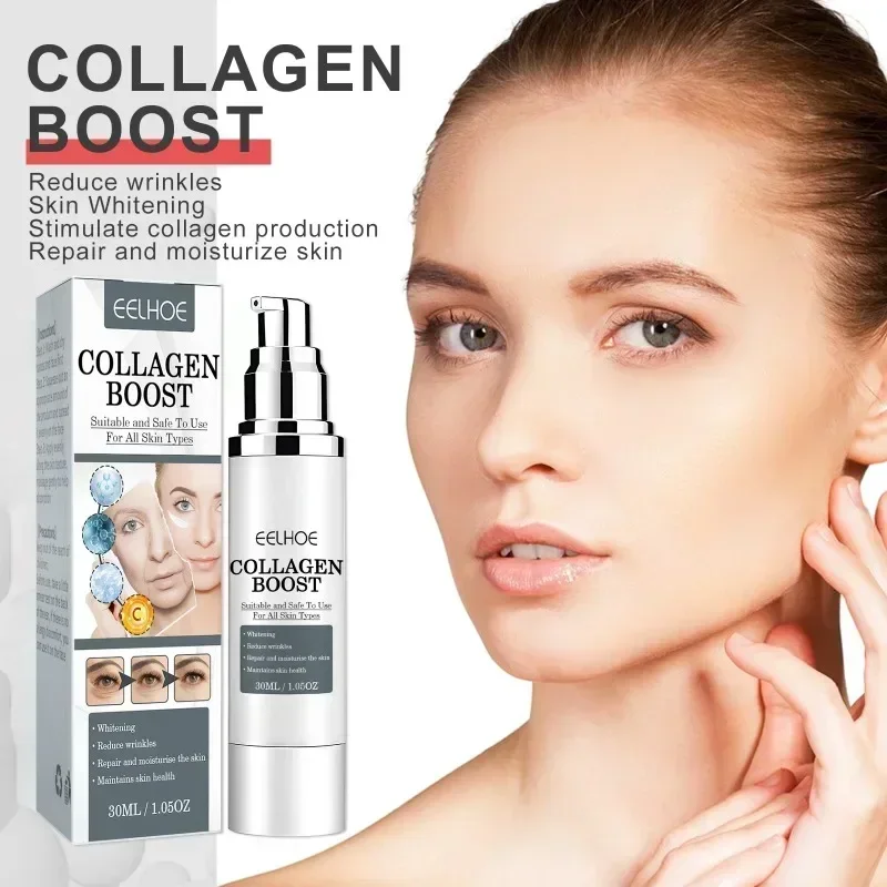 

Collagen Cream Face Wrinkle Removing Anti Aging Firming Lifting Fade Fine Lines Moisturizing Brightening Skin Care Cosmetics