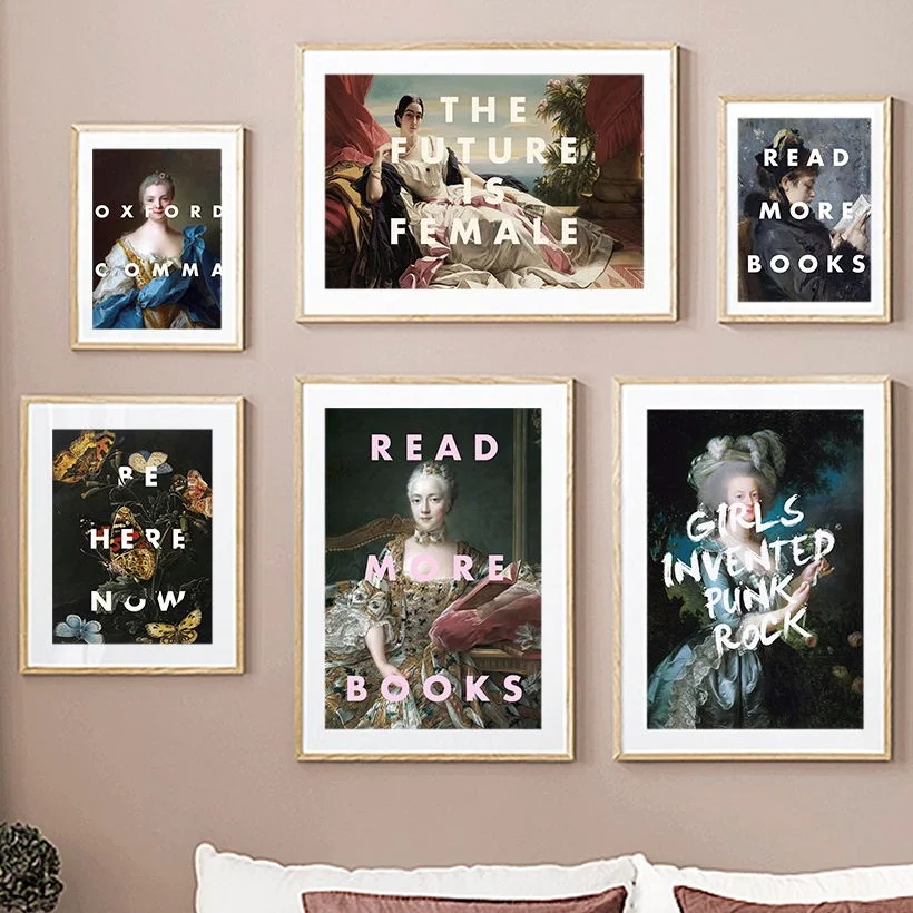 Vintage Funny Quote Lady Girl Portrait Abstract Feminist Art Canvas Painting Posters And Prints Wall Pictures For Bedroom Decor
Vintage Funny Quote Lady Girl Portrait Abstract Feminist Art Canvas Painting Posters And Prints Wall Pictures For Bedroom Decor