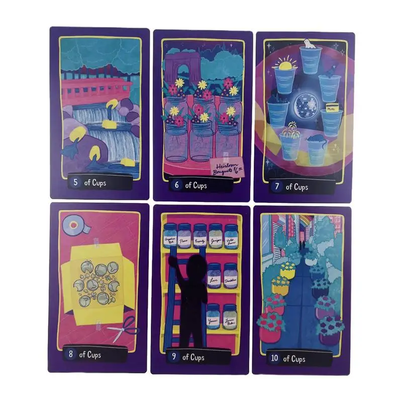 Tarot Oracle Card Mysterious Divination Midnight City Tarot Female Girl Card Game Board Game English Playing Cards With
Tarot Oracle Card Mysterious Divination Midnight City Tarot Female Girl Card Game Board Game English Playing Cards With