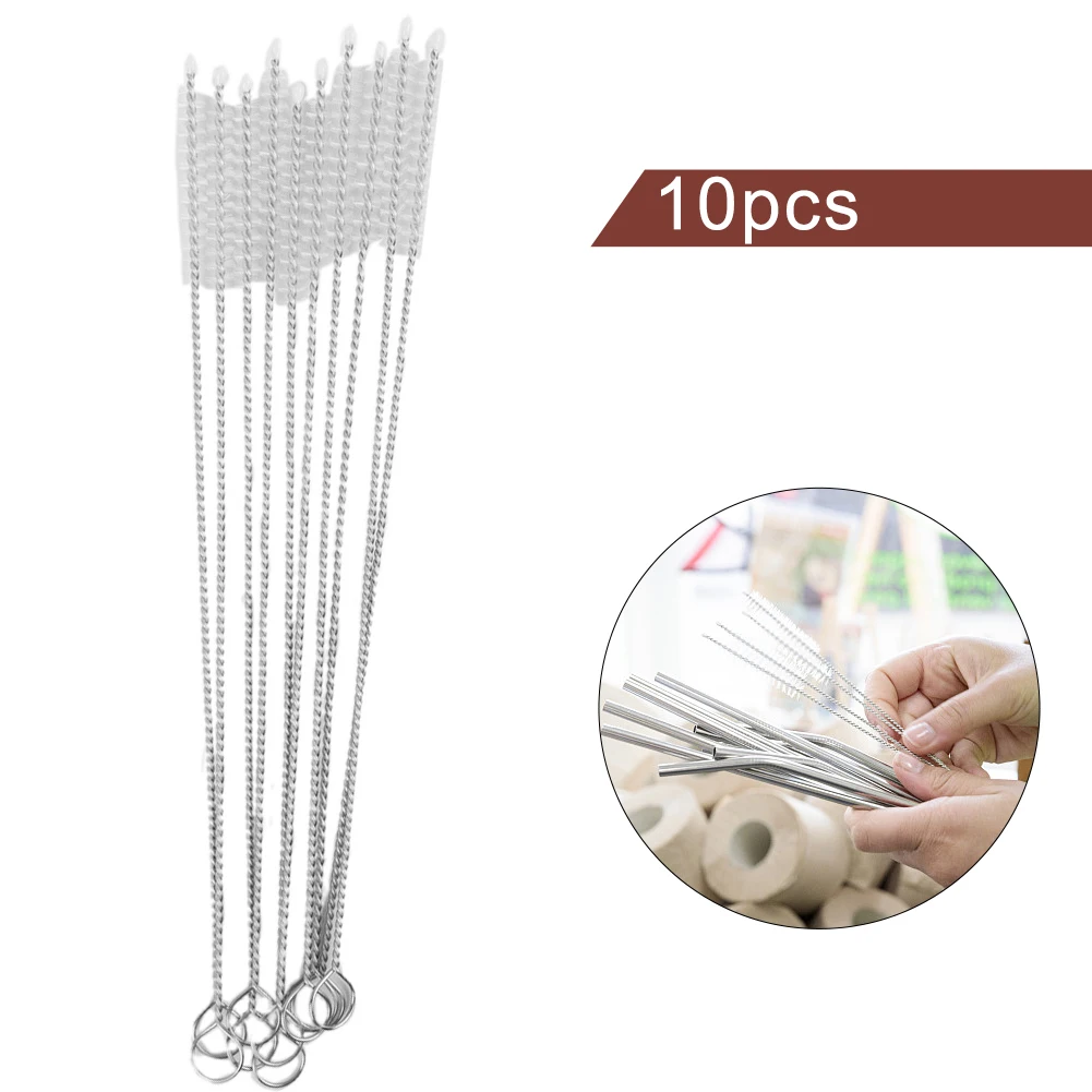 Kitchen Supplies Drinking Straw Brush Cleaner 10pcs 17cm Cleaning Tools Nylon Stainless Steel Kitchen Supplies
Kitchen Supplies Drinking Straw Brush Cleaner 10pcs 17cm Cleaning Tools Nylon Stainless Steel Kitchen Supplies