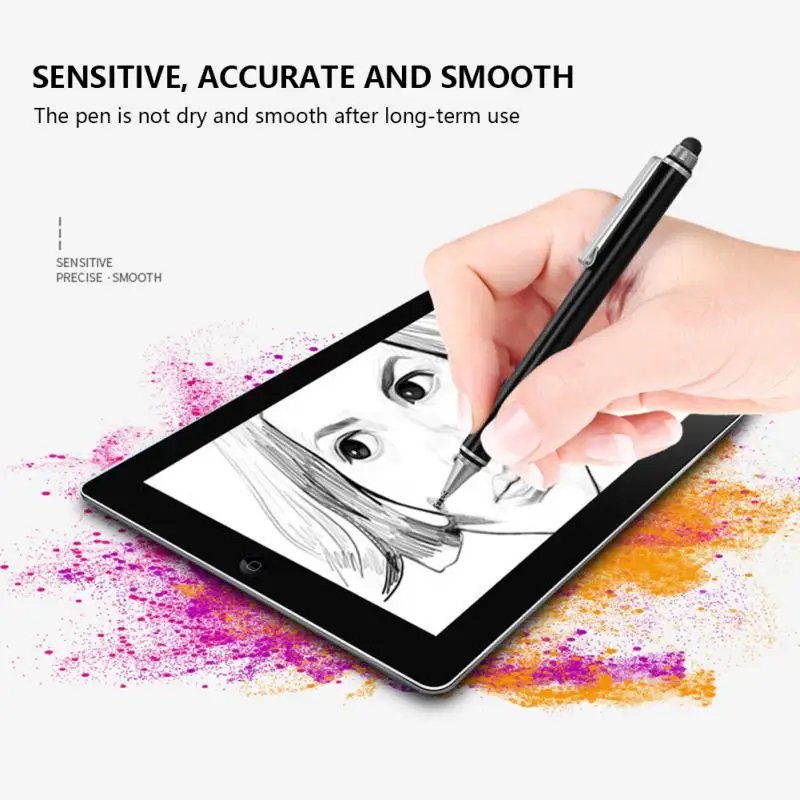 Stylus Pen For Phone 2in1 Capacitive Pen Touch Pen Tablet Surface Pen For Drawing Screen Stylus For Laptop
Stylus Pen For Phone 2in1 Capacitive Pen Touch Pen Tablet Surface Pen For Drawing Screen Stylus For Laptop