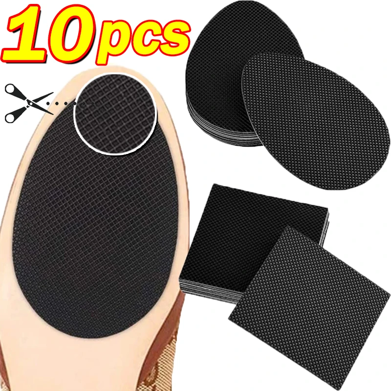 2/10Pcs Women's No-adhesive Sticker for High Heel Black Anti-Slip Heel Sole Protector Oxford Frosted Sandal Outsole Shoe Pad
2/10Pcs Women's No-adhesive Sticker for High Heel Black Anti-Slip Heel Sole Protector Oxford Frosted Sandal Outsole Shoe Pad