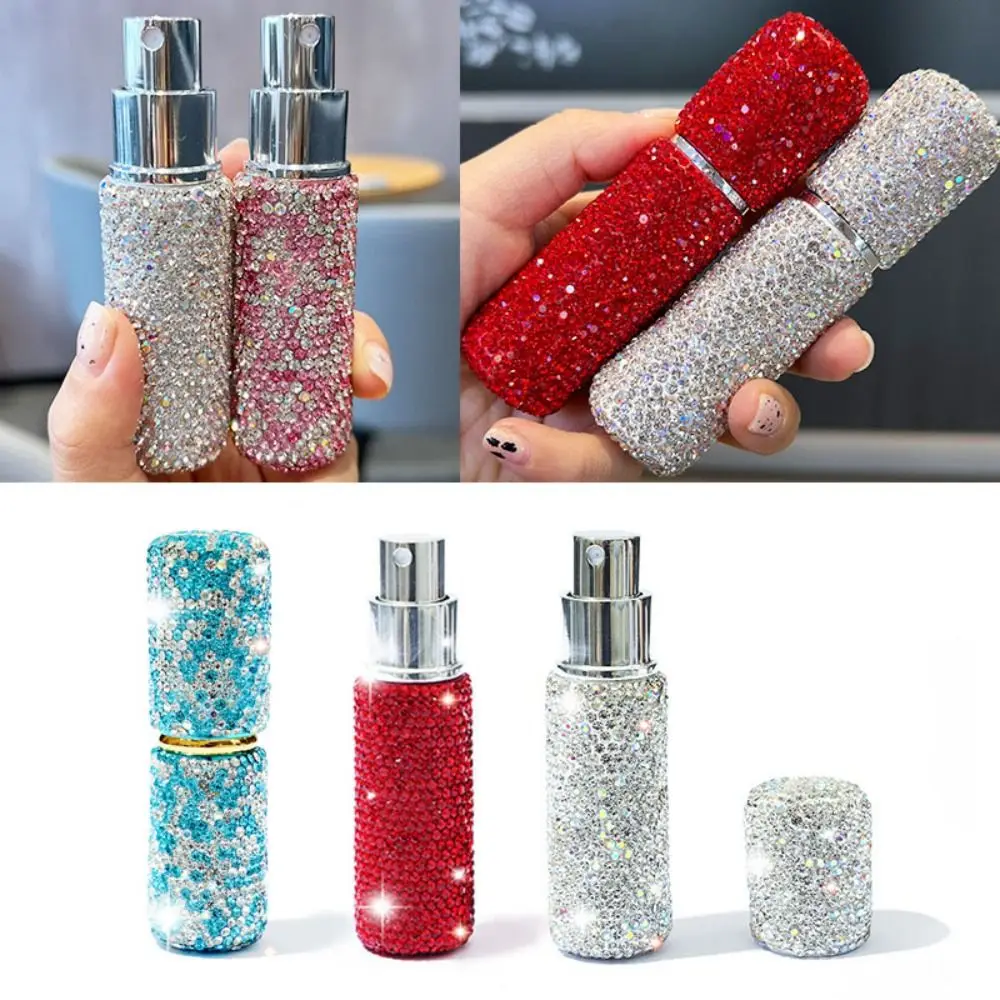 10ml Atomizer Travel Sub-bottling Portable Mini Diamond Glass Refillable Perfume Bottle Spray Pump Empty Cosmetic Container
10ml Atomizer Travel Sub-bottling Portable Mini Diamond Glass Refillable Perfume Bottle Spray Pump Empty Cosmetic Container