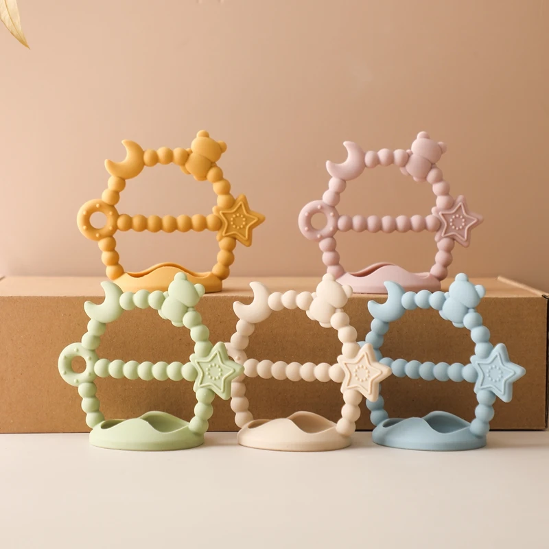 Baby Teether Gloves Kids Teething Silicone Pacifier Anti-eating Hand Molar Stick Newborn Dental Care Gums Baby Accessories
Baby Teether Gloves Kids Teething Silicone Pacifier Anti-eating Hand Molar Stick Newborn Dental Care Gums Baby Accessories