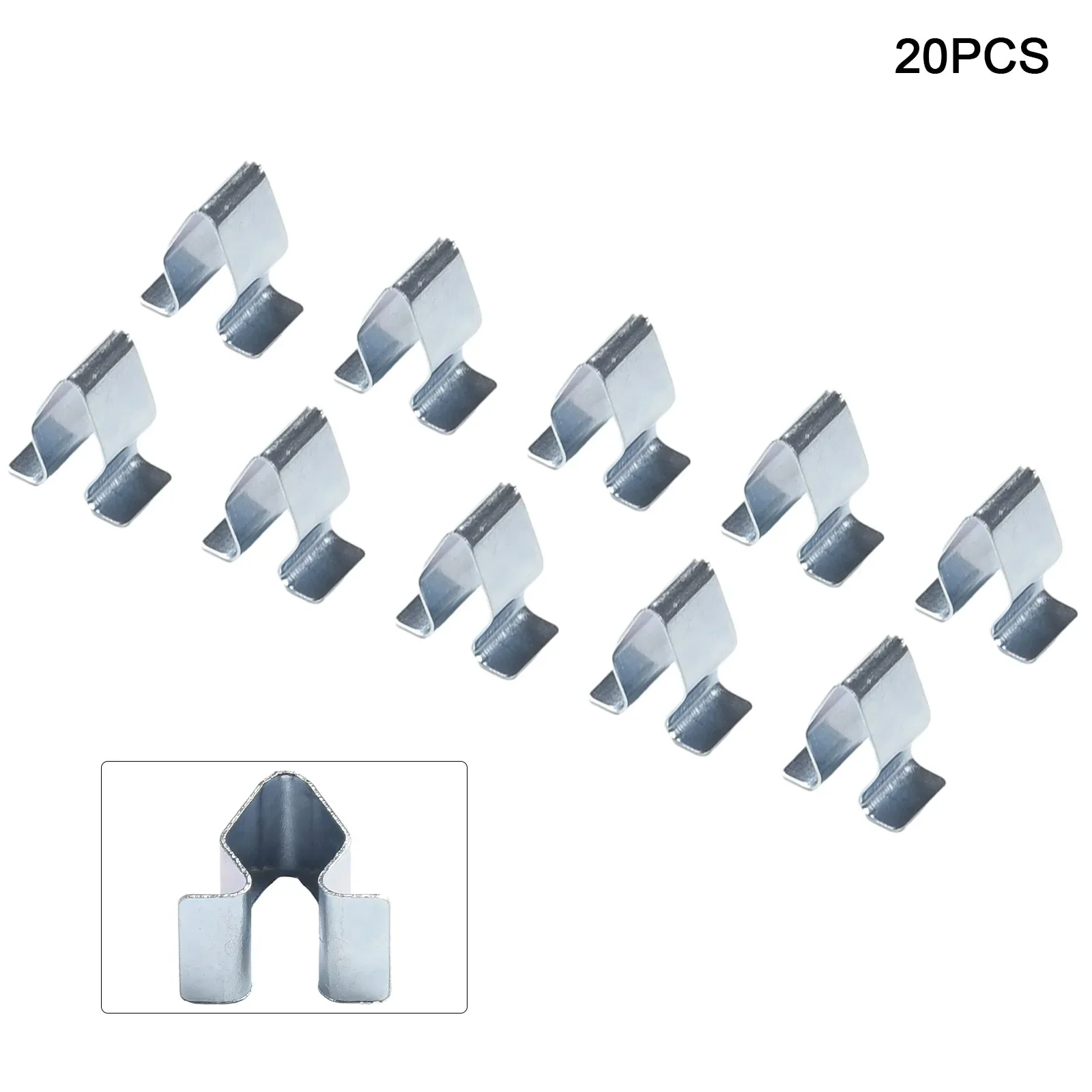 Auto Fastener Clips Metal Fastener Clips Auto 14x9mm/0.55x0.35inch 20 PCS Fits For Golf Metal Spring Trim Clip
Auto Fastener Clips Metal Fastener Clips Auto 14x9mm/0.55x0.35inch 20 PCS Fits For Golf Metal Spring Trim Clip