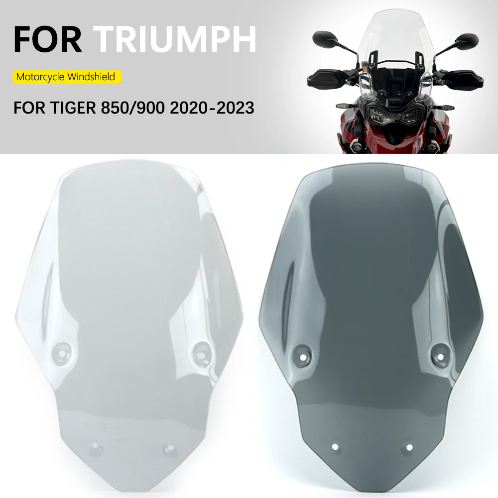 

Motorcycle accessories For Triumph Tiger 850/900 NEW Adjustable Windscreen Windshield Tiger850 Tiger900 High Quality Screen 2023