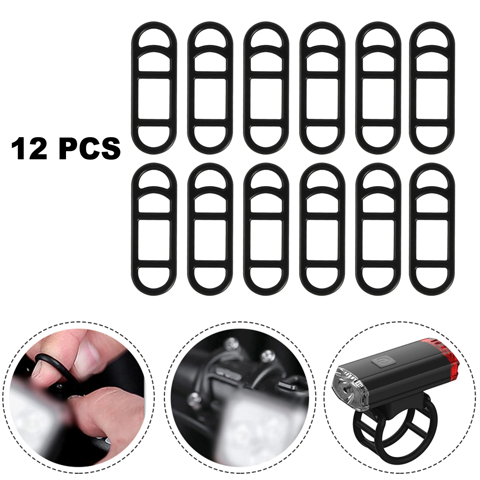 Durable And Practical High Performance Silicone Straps Torch Rubber Holder 7x2.3cm Easy To Install Rubber Rings
Durable And Practical High Performance Silicone Straps Torch Rubber Holder 7x2.3cm Easy To Install Rubber Rings