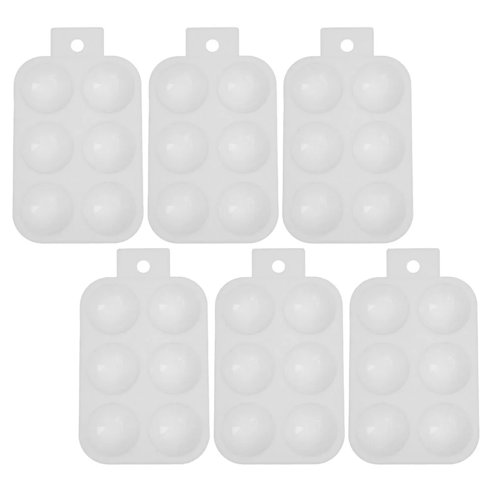 6 Pcs Palette Pigment Plastic Plates Watercolor Mixers Gouache Storage Tray Painting
6 Pcs Palette Pigment Plastic Plates Watercolor Mixers Gouache Storage Tray Painting