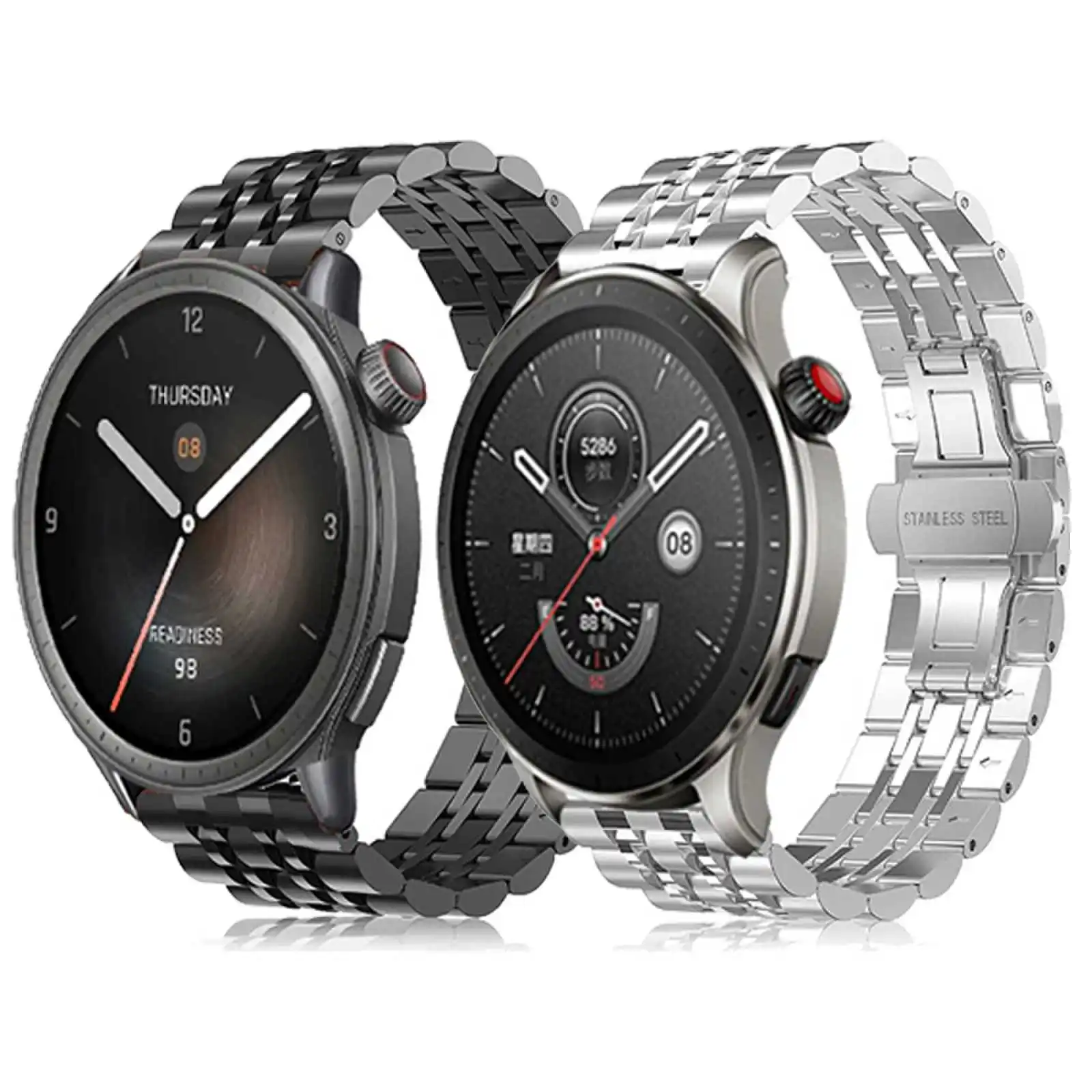 New 22mm Metal Watch Straps For Amazfit Balance Replacement Bands For Amazfit Cheetah Pro / GTR 4 2 3 Pro Bracelet Accessories
New 22mm Metal Watch Straps For Amazfit Balance Replacement Bands For Amazfit Cheetah Pro / GTR 4 2 3 Pro Bracelet Accessories