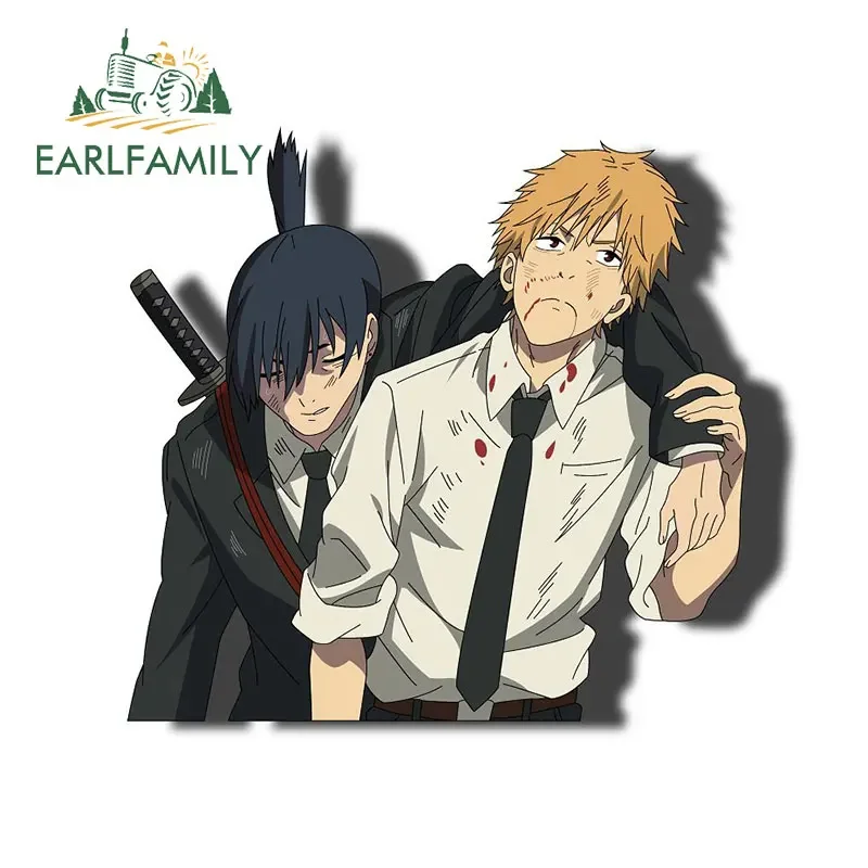 EARLFAMILY 13 см x 11,9 см для мультяшных милых моделей Denji Hayakawa, искусственные аниме наклейки, лобовое стекло для ноутбука, автомобильные аксессуары
EARLFAMILY 13 см x 11,9 см для мультяшных милых моделей Denji Hayakawa, искусственные аниме наклейки, лобовое стекло для ноутбука, автомобильные аксессуары