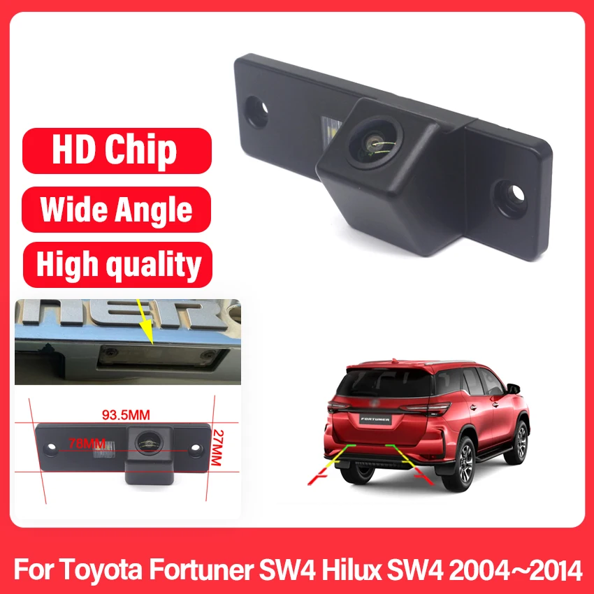 HD CCD 1080*720 рыбий глаз камера заднего вида для Toyota Fortuner SW4 Hilux SW4 2004 ~ 2013 2014 автомобильные аксессуары для парковки заднего хода
HD CCD 1080*720 рыбий глаз камера заднего вида для Toyota Fortuner SW4 Hilux SW4 2004 ~ 2013 2014 автомобильные аксессуары для парковки заднего хода
