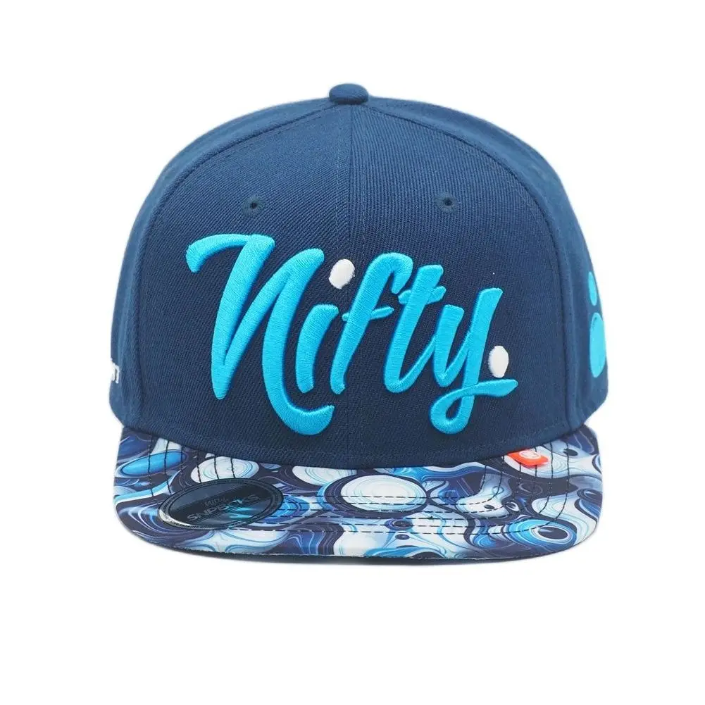 Nifty Snapback Cap Bubbles Blue Baseball Hat Puff Embroidery German Car Calture Inspired Street Style Headwear
Nifty Snapback Cap Bubbles Blue Baseball Hat Puff Embroidery German Car Calture Inspired Street Style Headwear