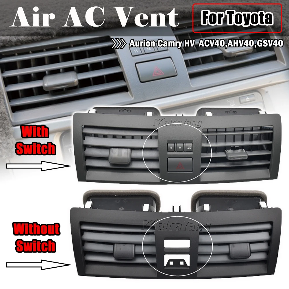 

For Toyota Aurion / Camry / HV ACV40,AHV40,GSV40 2006-2012 55660-06110 Front Console Grill Dash AC Air Conditioner Vent