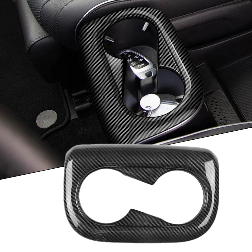 Black Central Control Cup Frame Carbon Fiber Style ABS Front Water Cup Holder Cover-Trim For Hyundai Ioniq5 Interior Accessories
Black Central Control Cup Frame Carbon Fiber Style ABS Front Water Cup Holder Cover-Trim For Hyundai Ioniq5 Interior Accessories