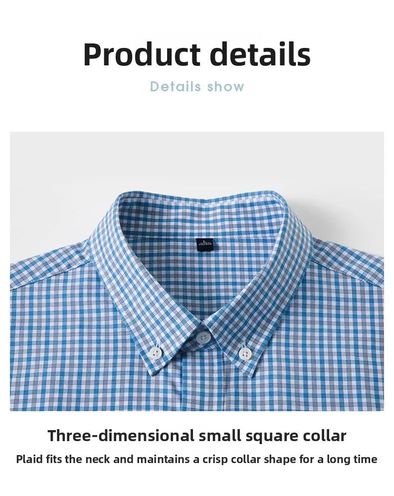 قسط 100% القطن المضادة للتجاعيد موضة العلامة التجارية سليم صالح متقلب الرجال القمصان 2025 مصمم كم طويل زر أسفل بلايز عادية قسط 100% القطن المضادة للتجاعيد موضة العلامة التجارية سليم صالح متقلب الرجال القمصان 2025 مصمم كم طويل زر أسفل بلايز عادية