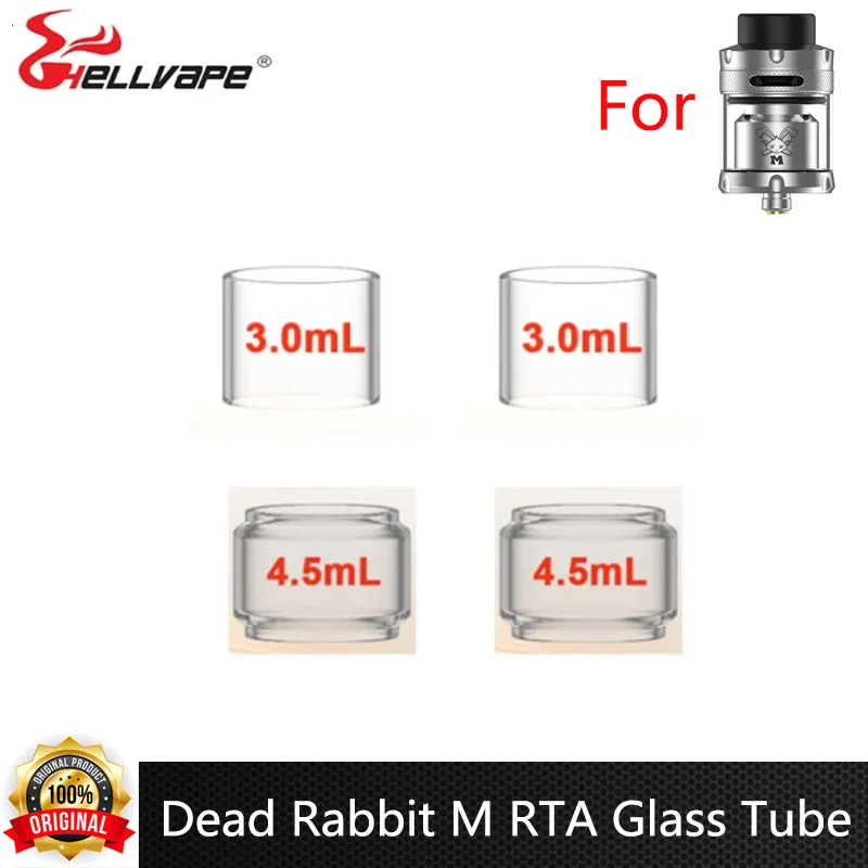 2pcs/lot Hellvape Dead Rabbit M RTA Replaceable Glass Tube 3ml 4.5ml For Hellvape Dead Rabbit M RTA Atomizer
2pcs/lot Hellvape Dead Rabbit M RTA Replaceable Glass Tube 3ml 4.5ml For Hellvape Dead Rabbit M RTA Atomizer