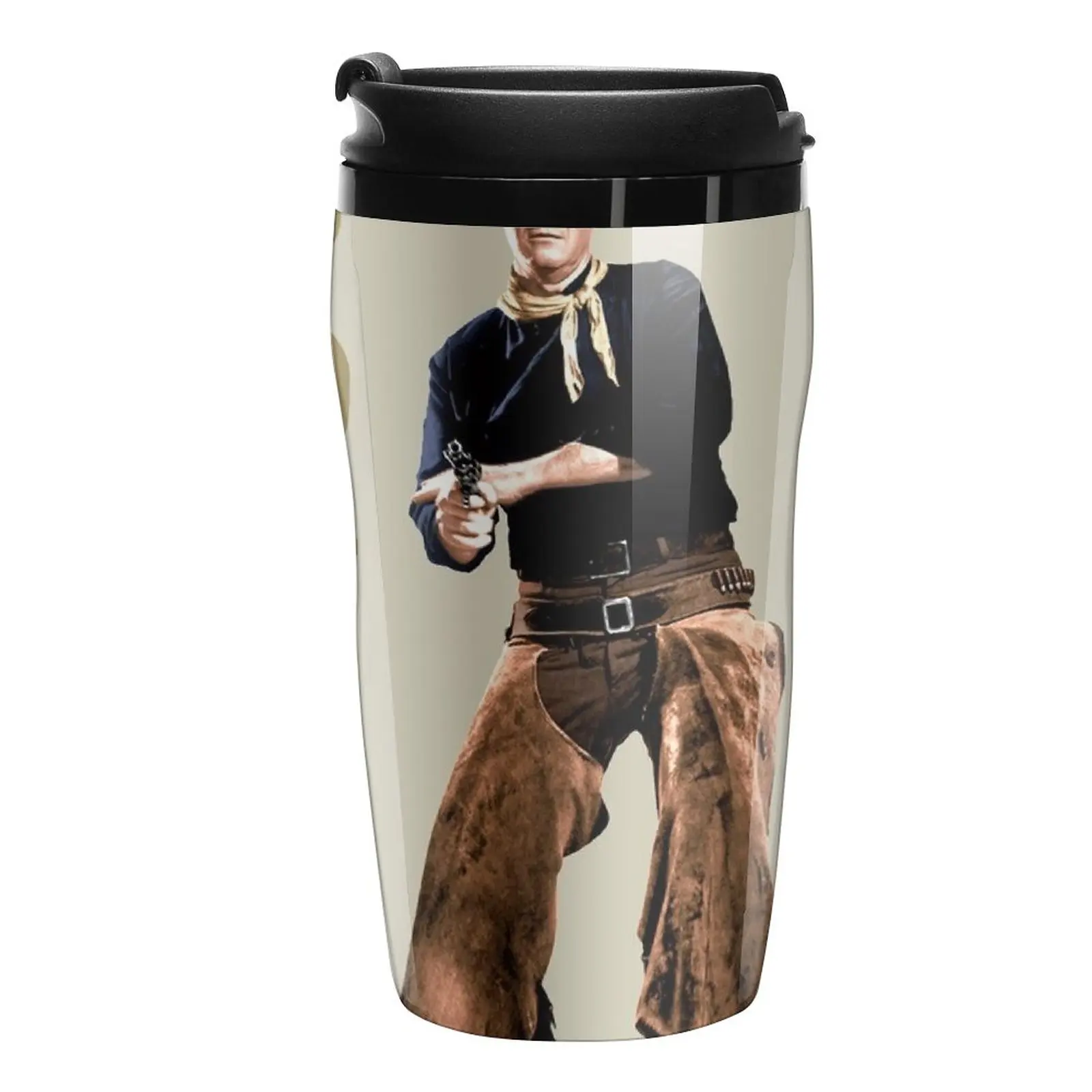 New John Wayne - Gunfighter (Man of Grit) Travel Coffee Mug Coffee Accessories Nespresso Cup
New John Wayne - Gunfighter (Man of Grit) Travel Coffee Mug Coffee Accessories Nespresso Cup