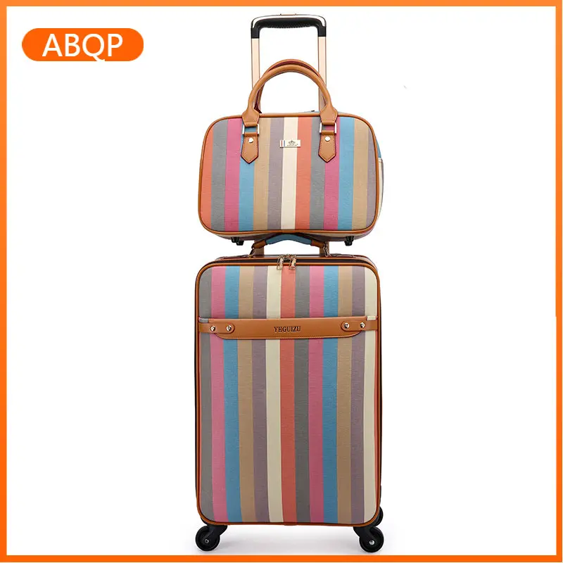 20" PU Carry-on Suitcase Set Universal Wheel Boarding Rolling Luggage with Handbag Makeup Suitcase malas de viagem com rodas
20" PU Carry-on Suitcase Set Universal Wheel Boarding Rolling Luggage with Handbag Makeup Suitcase malas de viagem com rodas