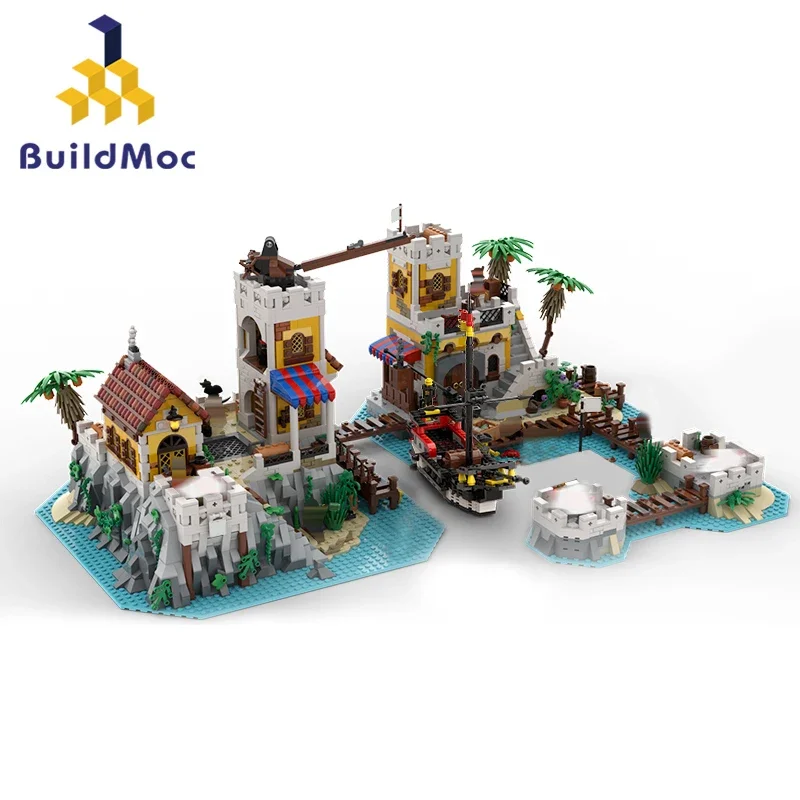 BuildMoc 6277, ремейк торгового поста императора, набор строительных блоков, крепость Эльдорадо-пиратский залив, кирпичи, архитектура, подарки на день рождения
BuildMoc 6277, ремейк торгового поста императора, набор строительных блоков, крепость Эльдорадо-пиратский залив, кирпичи, архитектура, подарки на день рождения