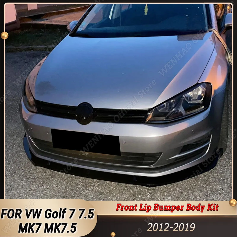 3pcs Car Front Bumper Splitter Lip Spoiler Lip Diffuser Protector Guard For VW Golf 7 7.5 MK7 MK7.5 2012-2019 Hatchback Variant
3pcs Car Front Bumper Splitter Lip Spoiler Lip Diffuser Protector Guard For VW Golf 7 7.5 MK7 MK7.5 2012-2019 Hatchback Variant