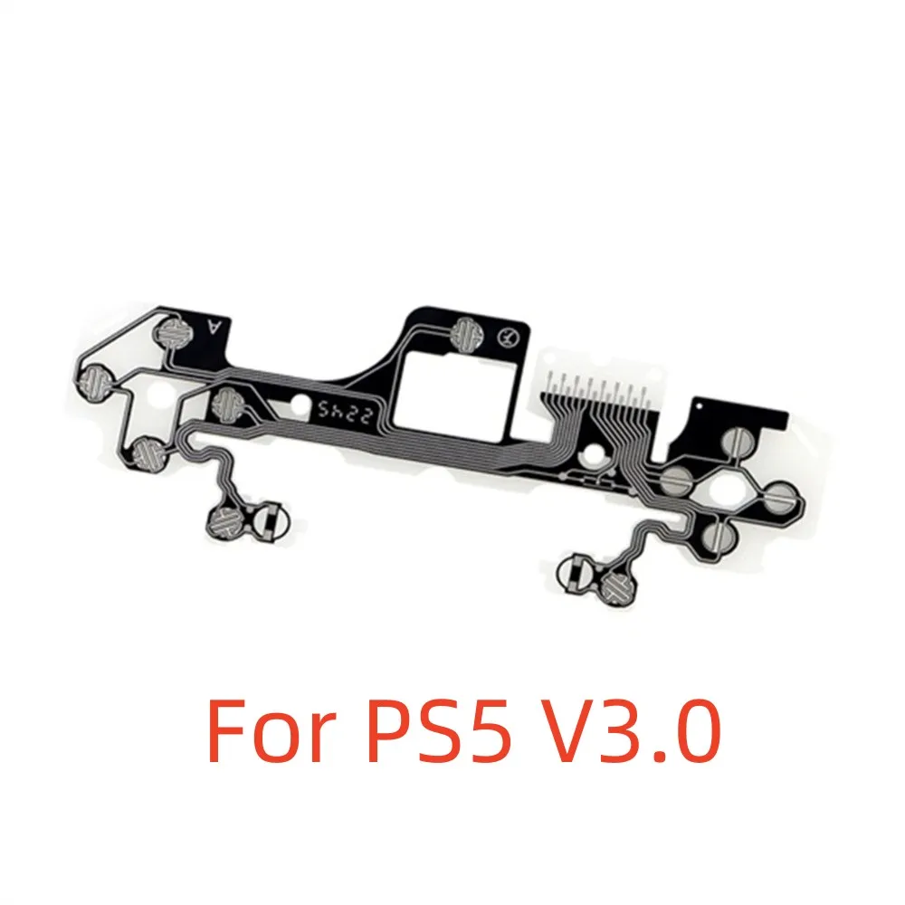 100 шт. V3.0 проводящая пленка для PlayStation 5 для контроллера PS5 L R, крестовая кнопка, гибкий кабель
100 шт. V3.0 проводящая пленка для PlayStation 5 для контроллера PS5 L R, крестовая кнопка, гибкий кабель