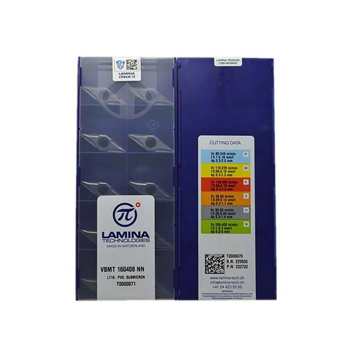 LAMINA 100% Original VBMT VBMT160408 NN LT10 VBMT160404 NN LT10 VBMT110304 NN LT10 Medium-Roughing Carbide Turning Inserts
LAMINA 100% Original VBMT VBMT160408 NN LT10 VBMT160404 NN LT10 VBMT110304 NN LT10 Medium-Roughing Carbide Turning Inserts