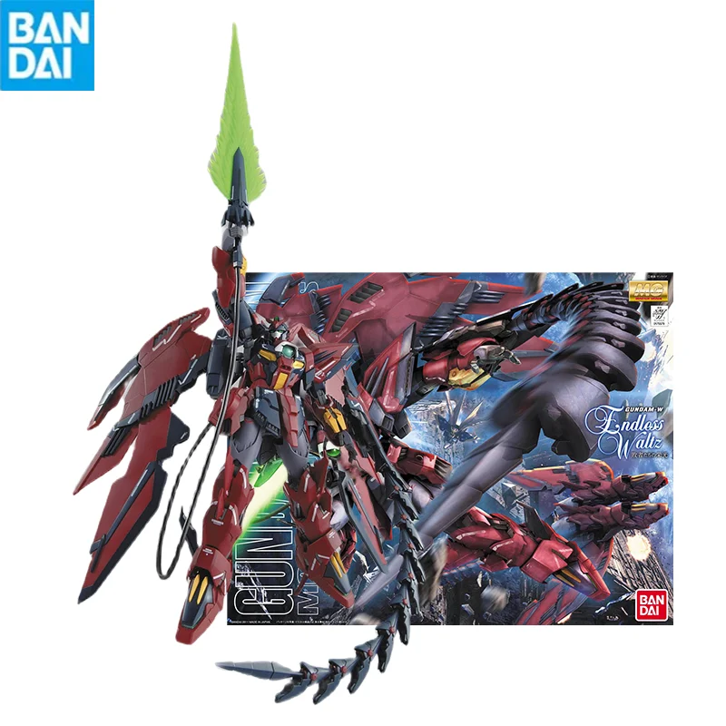 

Bandai Gunpla Mg 1/100 Oz-13Ms Gundam Epyon Ew Ver Assembled Model High Quality Collectible anime Robot Kits Models Kids Gift